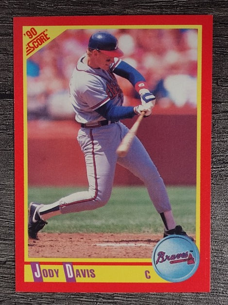 1990 Score #328 Jody Davis