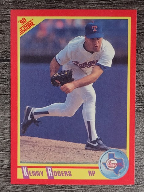 1990 Score #301 Kenny Rogers