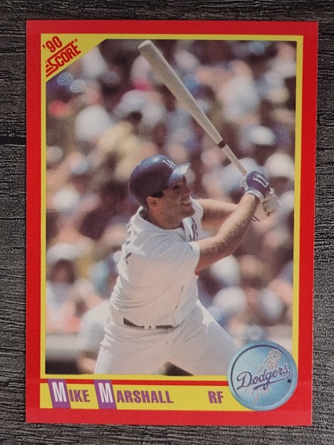1990 Score #384 Mike Marshall