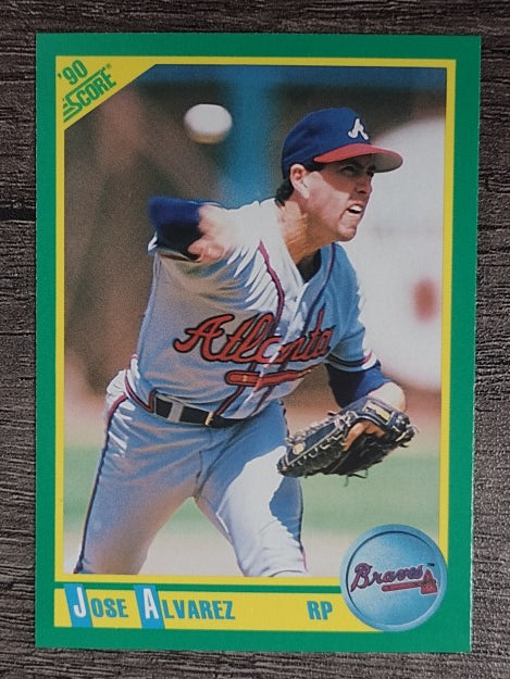 1990 Score #148 Jose Alvarez