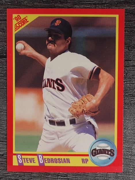 1990 Score #379 Steve Bedrosian