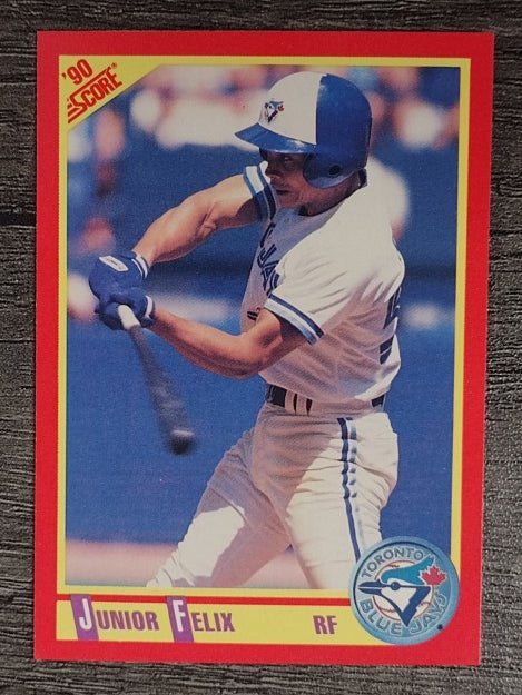 1990 Score #258 Junior Felix
