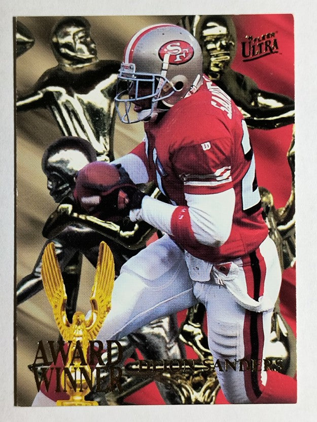 1995 Ultra Award Winners #5 Deion Sanders