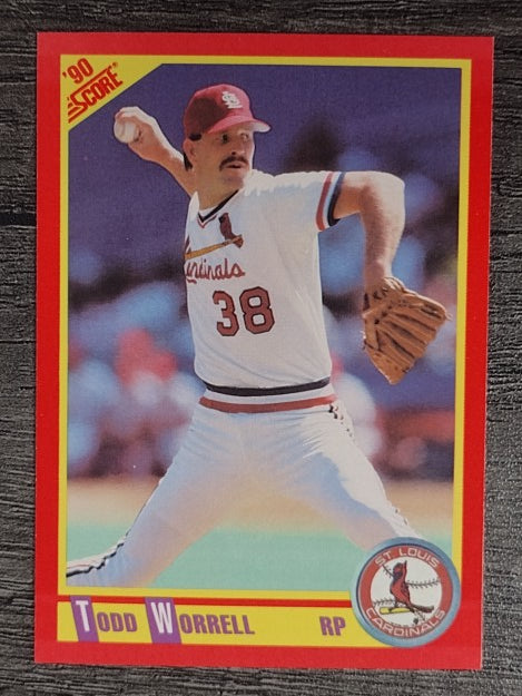 1990 Score #392 Todd Worrell