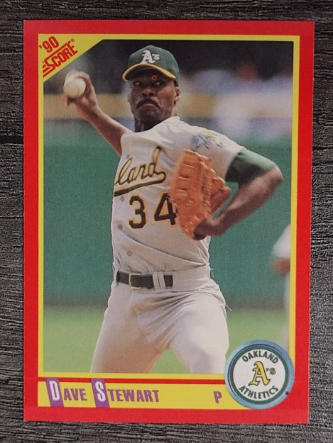 1990 Score #410 Dave Stewart