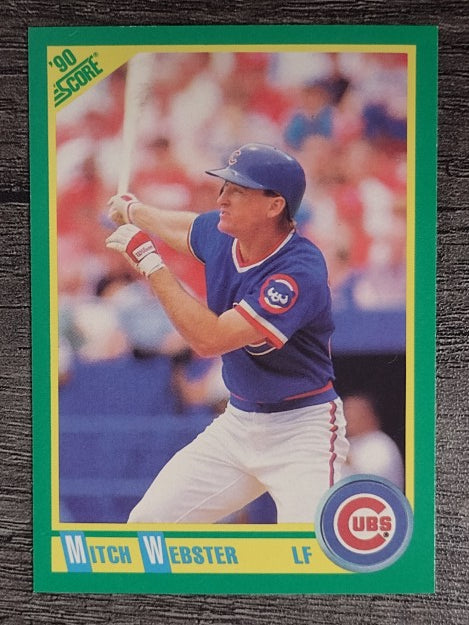 1990 Score #85 Mitch Webster