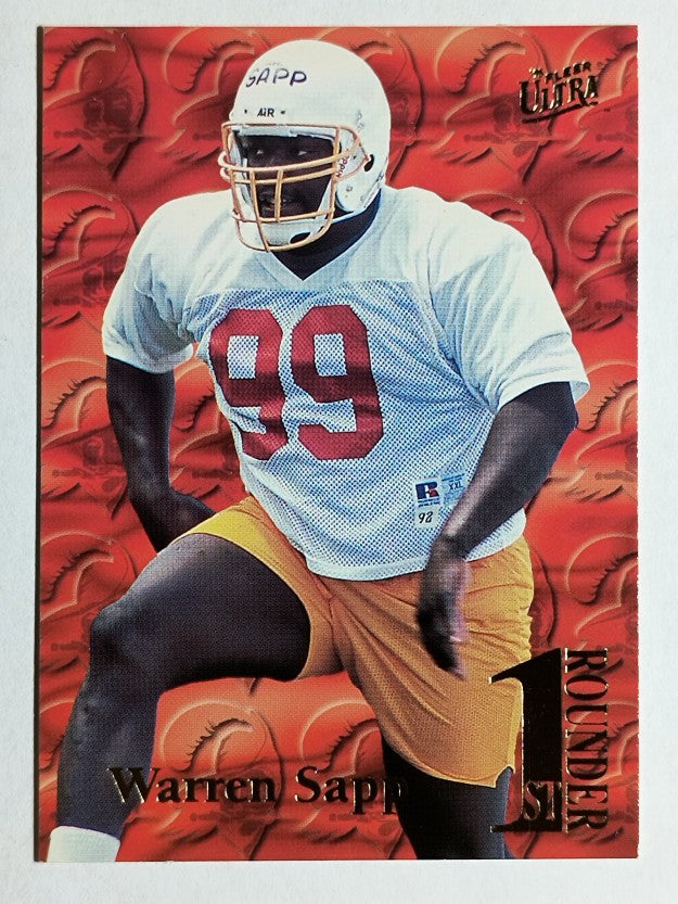 1995 Ultra First Rounders #16 Warren Sapp