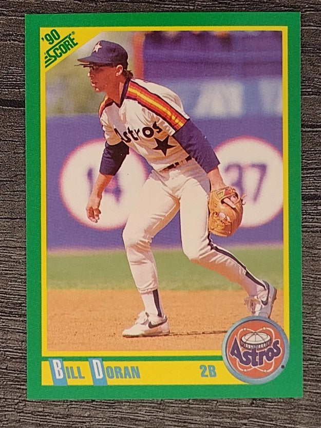 1990 Score #182 Bill Doran