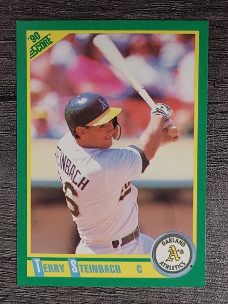 1990 Score #162 Terry Steinbach
