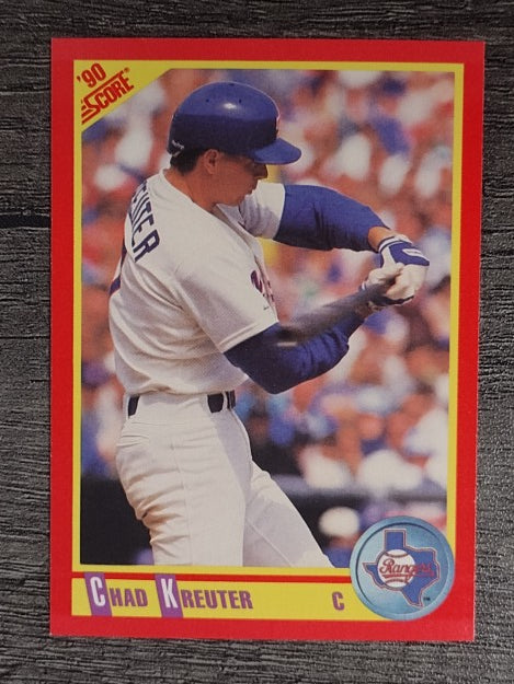 1990 Score #406 Chad Kreuter