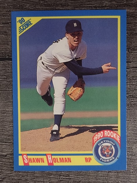 1990 Score #620 Shawn Holman RC