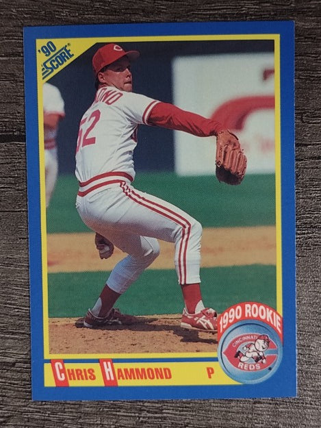 1990 Score #629 Chris Hammond RC
