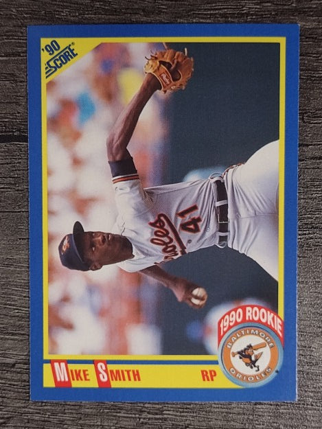 1990 Score #635 Mike Texas Smith RC