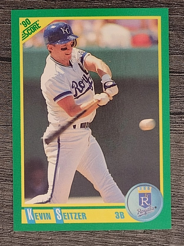 1990 Score #199 Kevin Seitzer