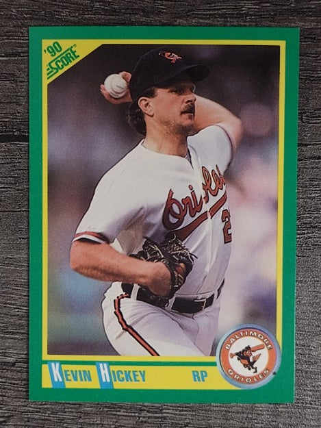 1990 Score #214 Kevin Hickey