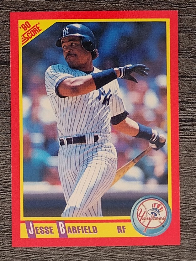 1990 Score #222 Jesse Barfield