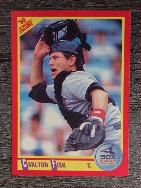1990 Score #290 Carlton Fisk