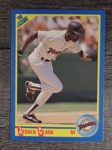 1990 Score #660 Jerald Clark