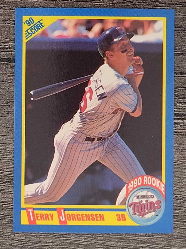 1990 Score #655 Terry Jorgensen RC