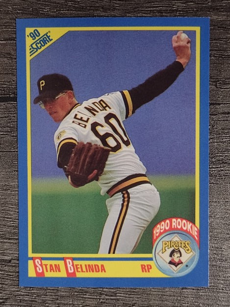 1990 Score #634 Stan Belinda RC