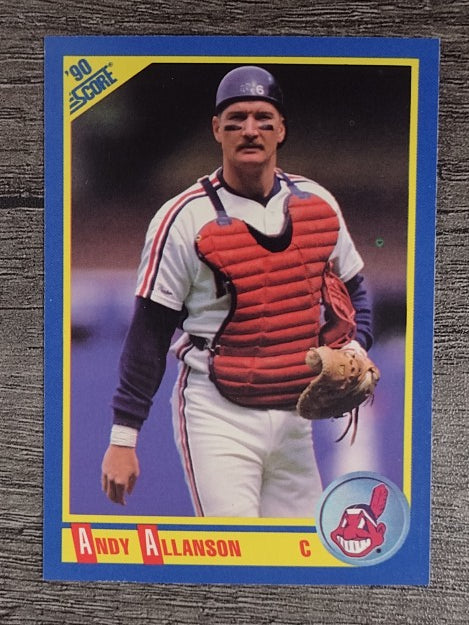 1990 Score #452 Andy Allanson