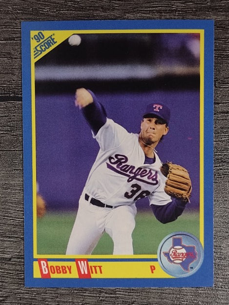 1990 Score #457 Bobby Witt