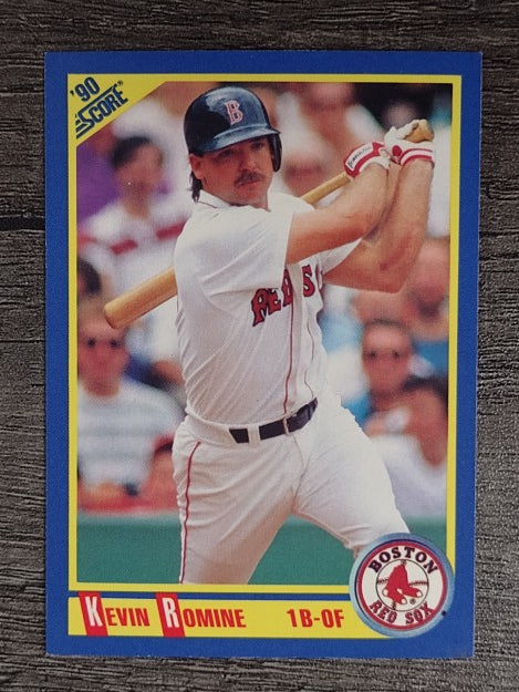 1990 Score #458 Kevin Romine