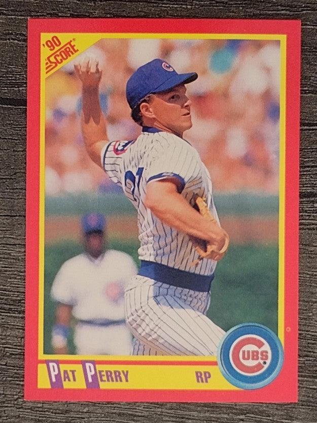 1990 Score #436 Pat Perry