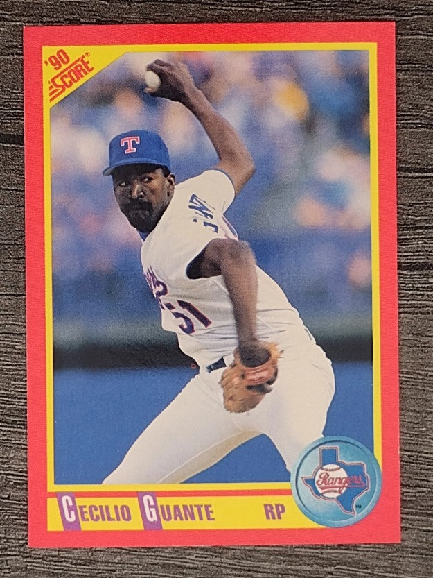 1990 Score #438 Cecilio Guante