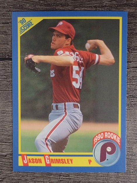 1990 Score #649 Jason Grimsley RC
