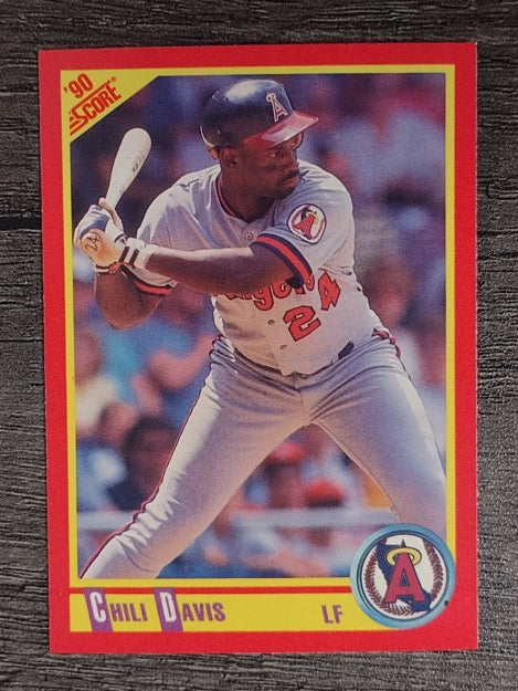 1990 Score #326 Chili Davis