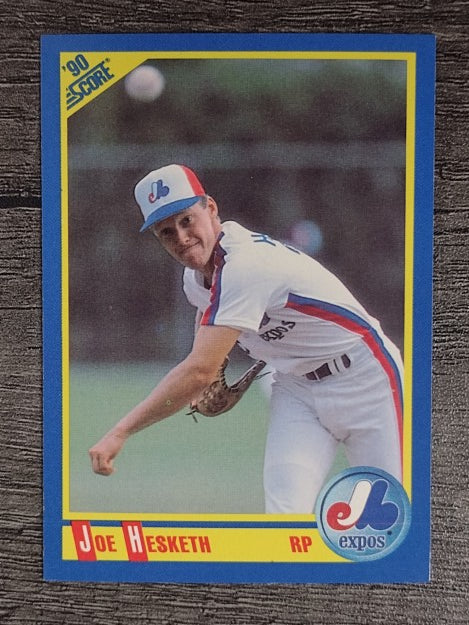 1990 Score #483 Joe Hesketh