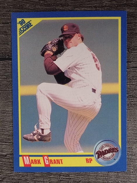 1990 Score #466 Mark Grant