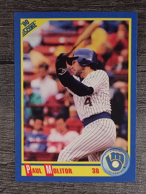 1990 Score #460 Paul Molitor