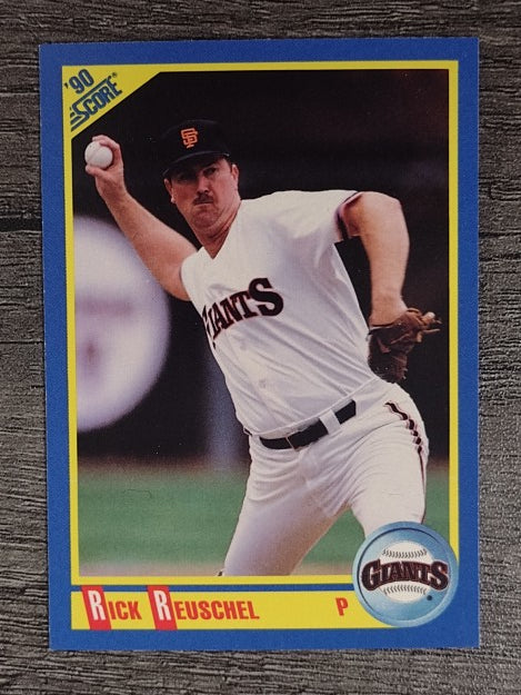 1990 Score #465 Rick Reuschel