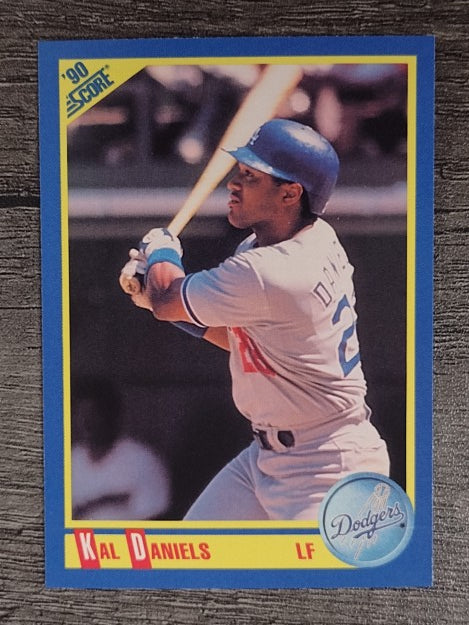 1990 Score #490 Kal Daniels