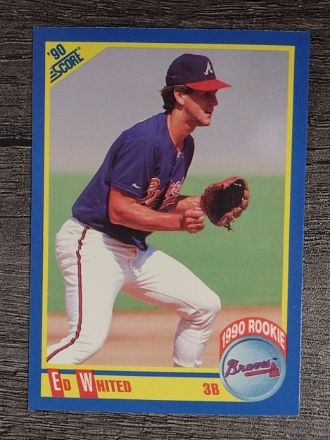 1990 Score #644 Ed Whited RC