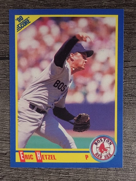 1990 Score #543 Eric Hetzel