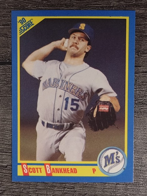 1990 Score #555 Scott Bankhead