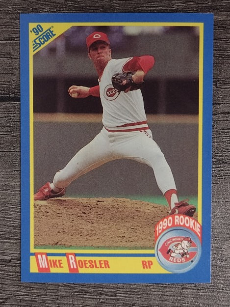 1990 Score #648 Mike Roesler RC