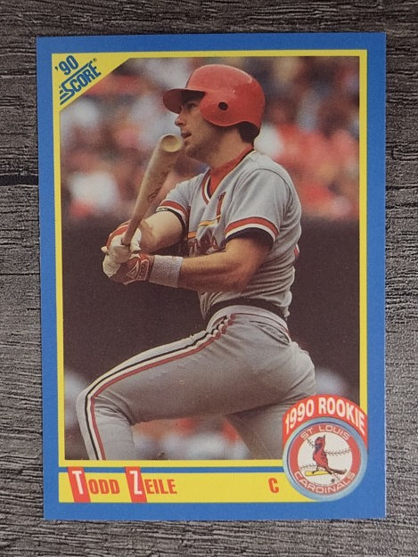 1990 Score #600 Todd Zeile
