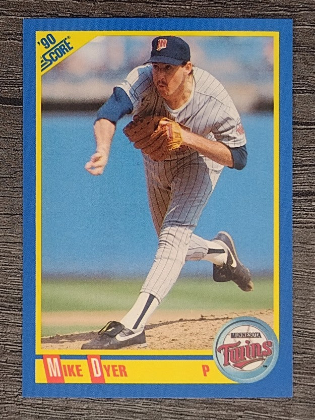 1990 Score #571 Mike Dyer RC
