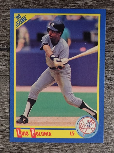 1990 Score #442 Luis Polonia