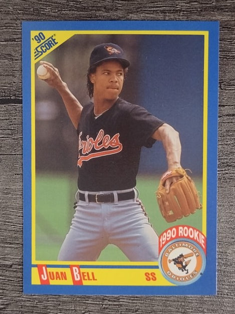 1990 Score #603 Juan Bell