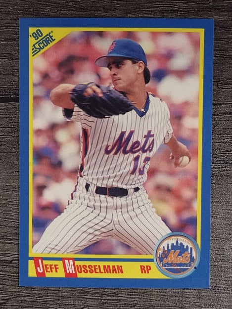 1990 Score #525 Jeff Musselman