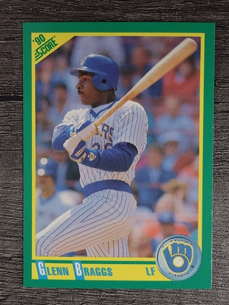 1990 Score #105 Glenn Braggs