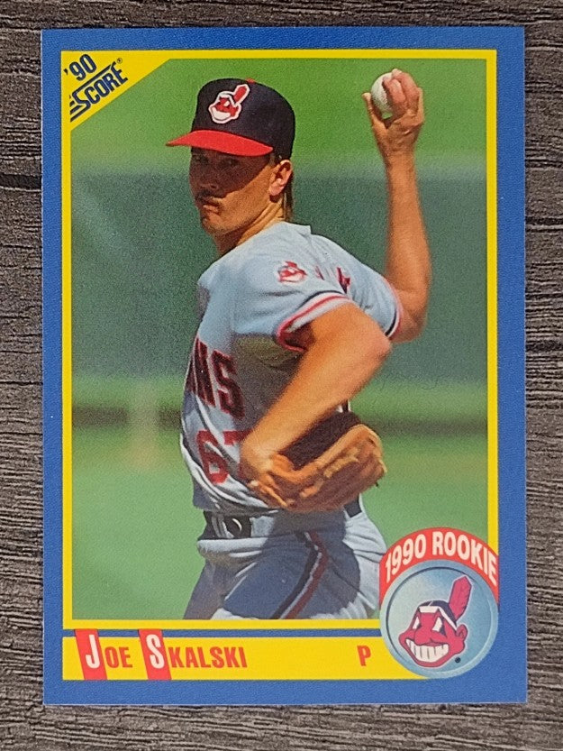 1990 Score #618A Joe Skalski ERR/27 on back