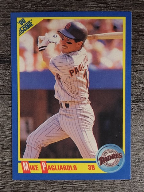 1990 Score #494 Mike Pagliarulo