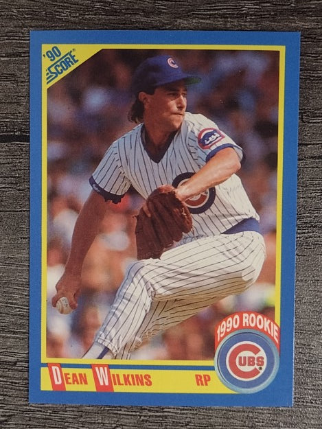 1990 Score #630 Dean Wilkins RC