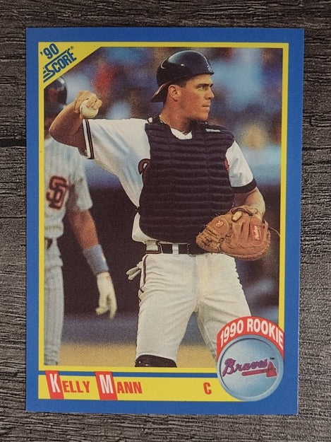 1990 Score #627 Kelly Mann RC